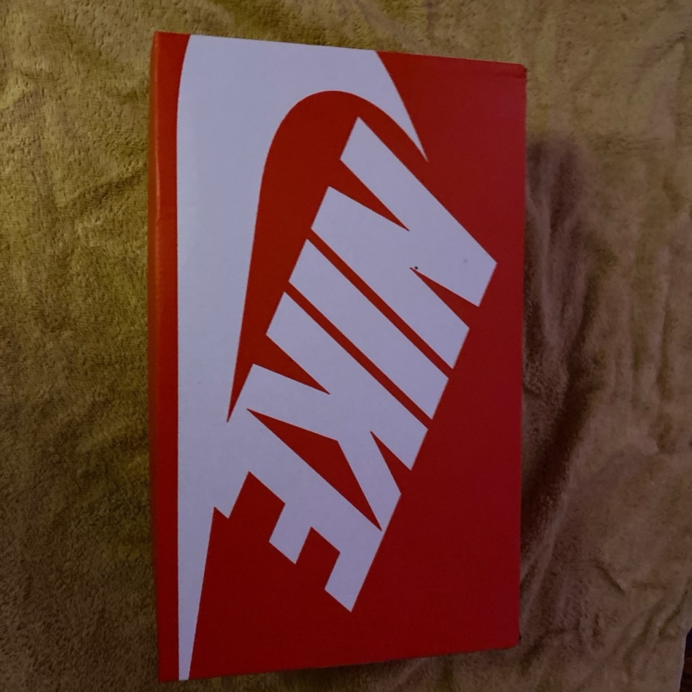 Nike Red and White Logo Box